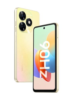تكنو جهاز Spark Go 2024 ثنائي الشريحة باللون الذهبي وذاكرة وصول عشوائي 3 جيجابايت وذاكرة داخلية 64 جيجابايت يدعم تقنية 4G - إصدار الشرق الأوسط  - Image 5