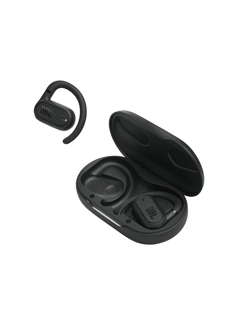 JBL - Soundgear Sense, Wireless Bluetooth Open-Ear Headphones, Waterproof With Comfortable Fit Black - Image 1