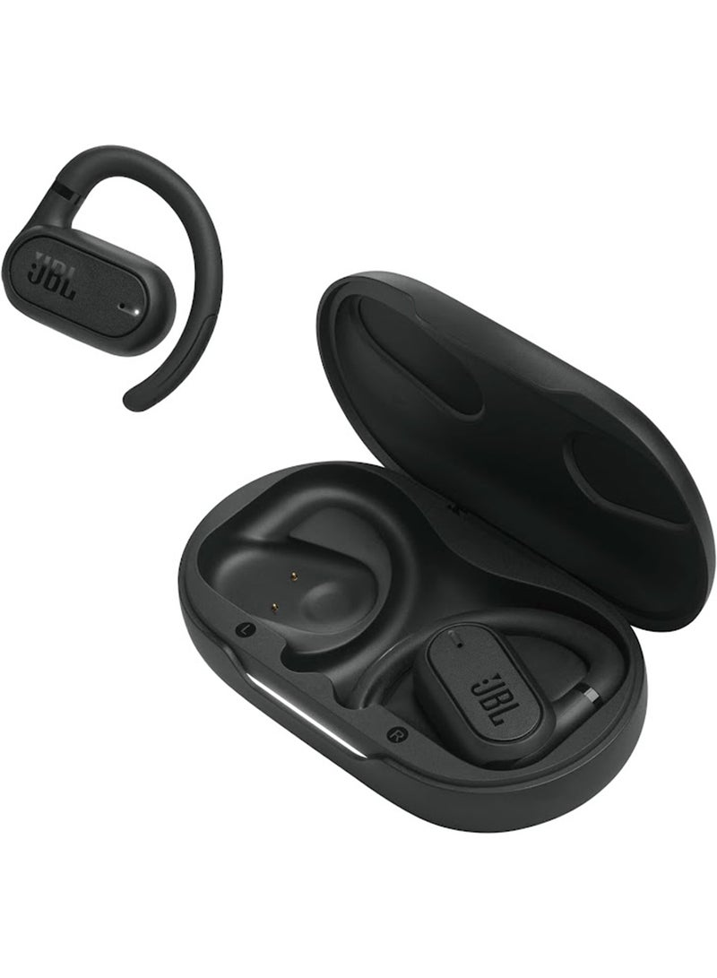 JBL - Soundgear Sense, Wireless Bluetooth Open-Ear Headphones, Waterproof With Comfortable Fit Black - Image 1