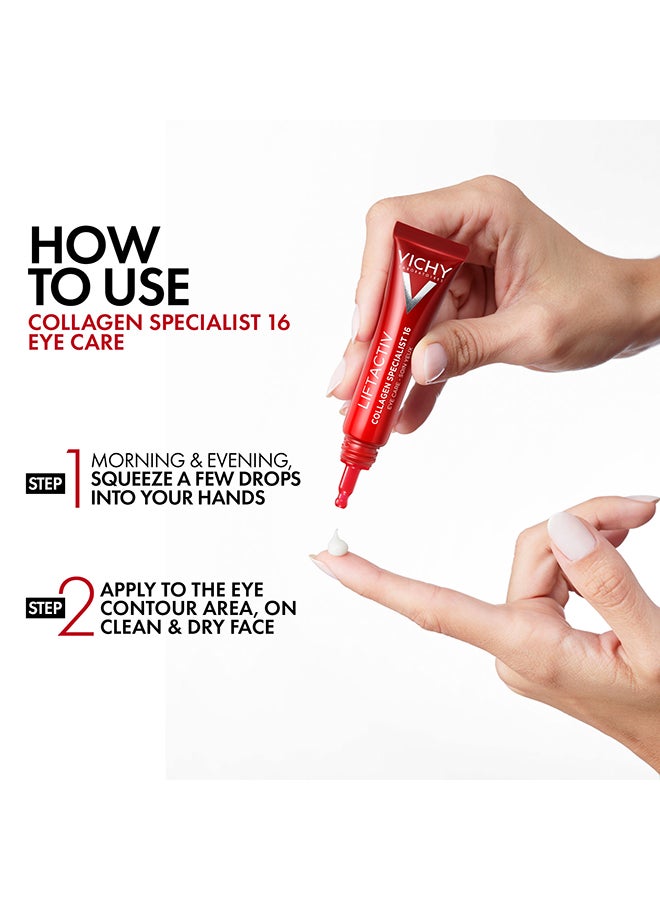 فيشي كريم ليفتاكتيف كولاجين متخصص للعناية بالعين مضاد للشيخوخة - Image 4