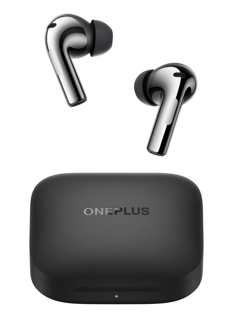 OnePlus Buds 3 Deep Bass, ANC Immersive Sound Up To 44 Hour Playtime With Charging Case Bluetooth 5.3 Metallic Gray - Image 3