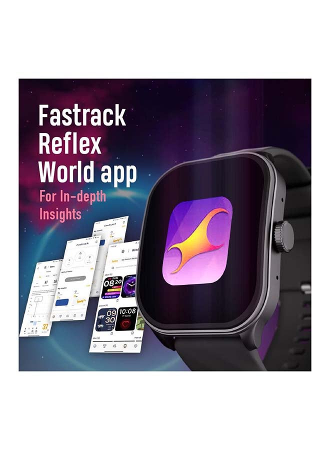 fastrack - Reflex Power Smart Watch 1.96 Inch Super Amoled Arched Display Blue - Image 1