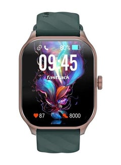 fastrack Reflex Power Smart Watch 1.96 Inch Super Amoled Arched Display Brown/Green  - Image 1