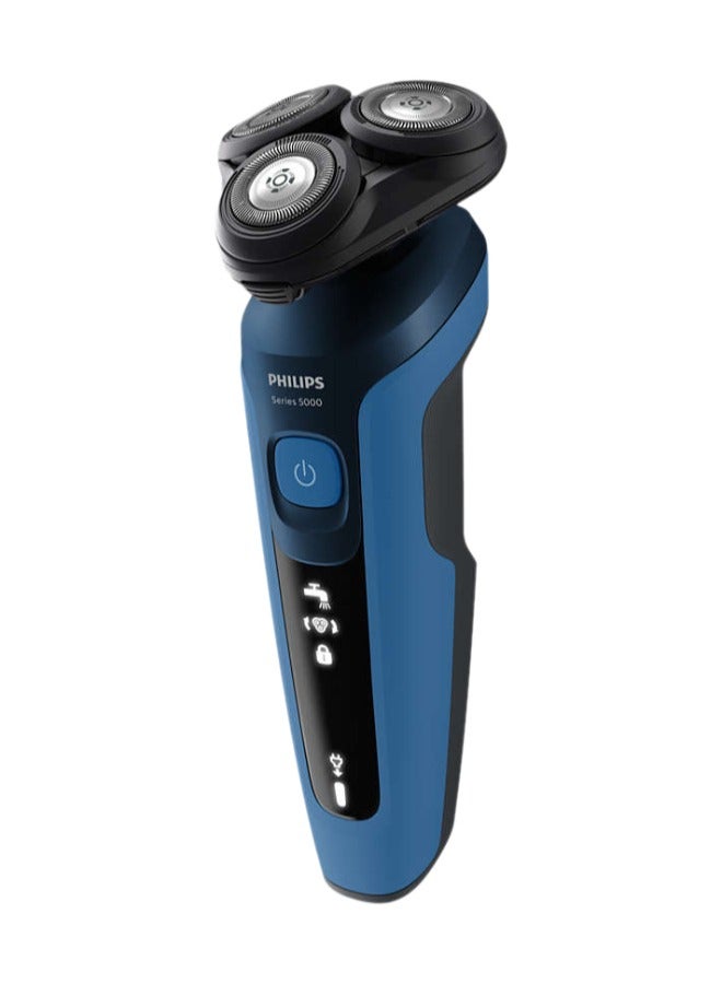 Philips Shaver Series 5000 Wet And Dry Electric Shaver S5444/03 Blue - Image 3