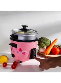 Olsenmark Rice Cooker 0.6 L 350 W OMRC2350H Pink/Silver  - Image 4