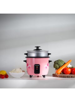Olsenmark Rice Cooker 0.6 L 350 W OMRC2350H Pink/Silver  - Image 5
