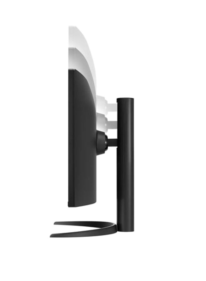 34-Inch UltraWide WQHD VA Curved Monitor with USB Type-C, 100Hz Refresh Rate, 5ms (GtG) 16.7M Colors / sRGB 99%, AMD FreeSync, One Click Stand, USB-C 65 W, DP / HDMI | 34WR55QC-B | Black