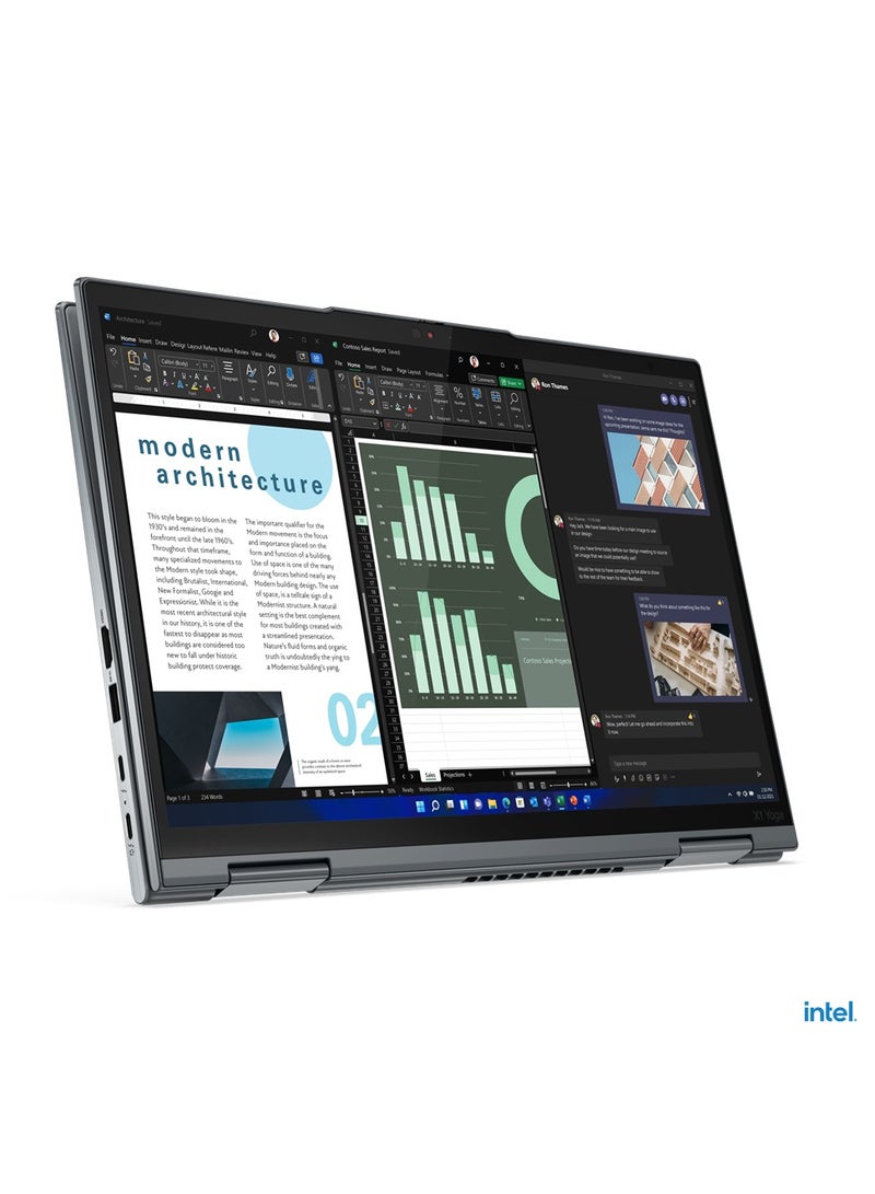 لينوفو - ThinkPad X1 Yoga Gen 7 Intel Core™ i7-1265U 16GB RAM 512GB SSD 14 WQUXGA 3840x2400 OLED شاشة تعمل باللمس بإضاءة خلفية Windows 10 11 Pro - Image 1