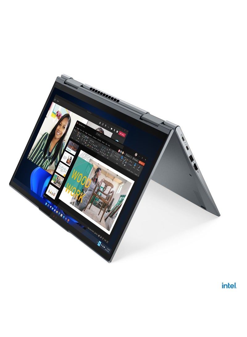 لينوفو - ThinkPad X1 Yoga Gen 7 Intel Core™ i7-1265U 16GB RAM 512GB SSD 14 WQUXGA 3840x2400 OLED شاشة تعمل باللمس بإضاءة خلفية Windows 10 11 Pro - Image 1