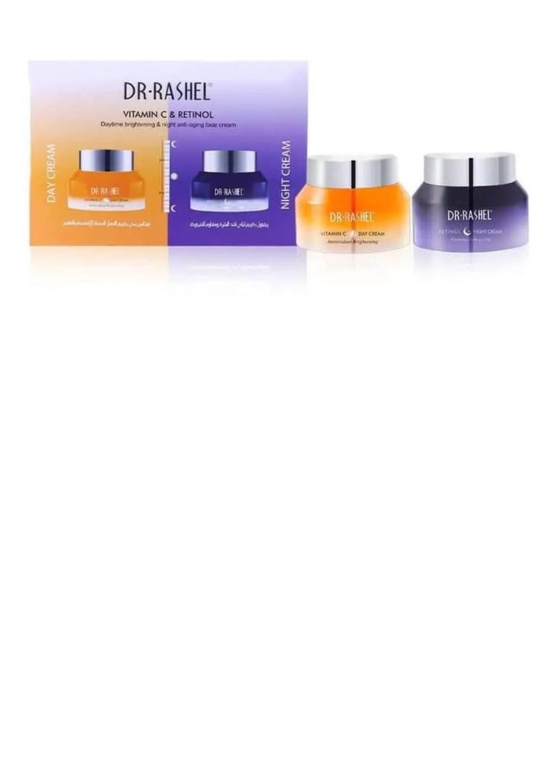 دكتور راشيل سيروم فيتامين سي ريتينول للوجه ليلاً ونهارًا 50√ 2 مل - Image 2