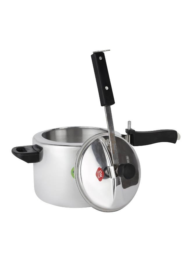 Royalford - Royalford 5 liter and 3 liters Aluminum Pressure Cooker Combo| Durable Construction with Firm and Comfortable Handles/ Non-Induction SILVER 3 Litter and5 Littercm - Image 1