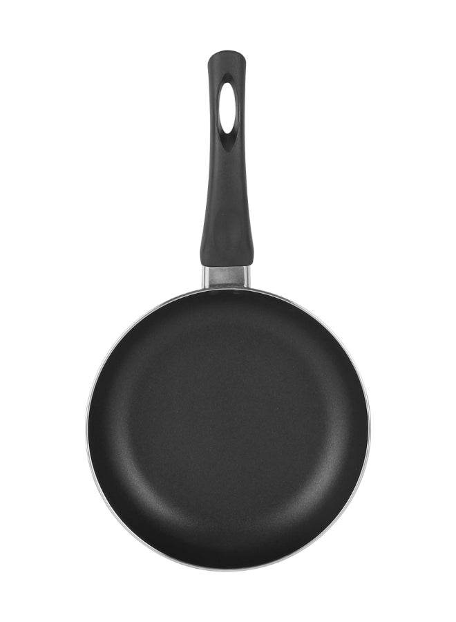 Royalford 22CM Aluminum Fry Pan With Tempered Glass Lid, Strong Aluminum Body With Non-Stick Coating And Bakelite Handle Compatible With Hot Plate, Halogen, Ceramic And Gas Stovetops Multi Color, Silver/Grey/Black 22cm - Image 5