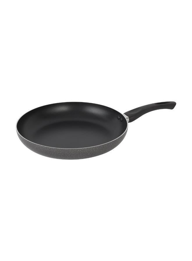 Royalford Royalford 24 CM Aluminum Fry Pan With Tempered Glass Lid Black color, Strong Aluminum Body With Non-Stick Coating And Bakelite Handle| Compatible With Hot Plate, Halogen, Ceramic And Gas Stovetops Black 24 cmcm  - Image 3