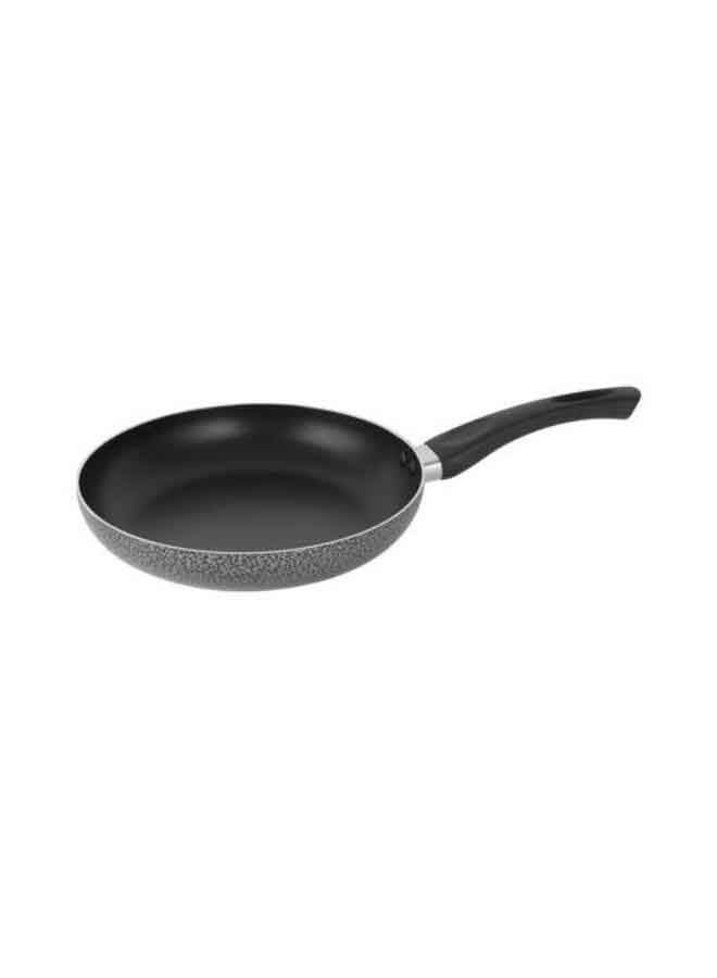 Royalford Aluminum Fry Pan With Tempered Glass Lid, Strong Aluminum Body With Non-Stick Coating And Bakelite Handle| Compatible With Hot Plate, Halogen, Ceramic And Gas Stovetops Grey 26 CMcm - Image 3