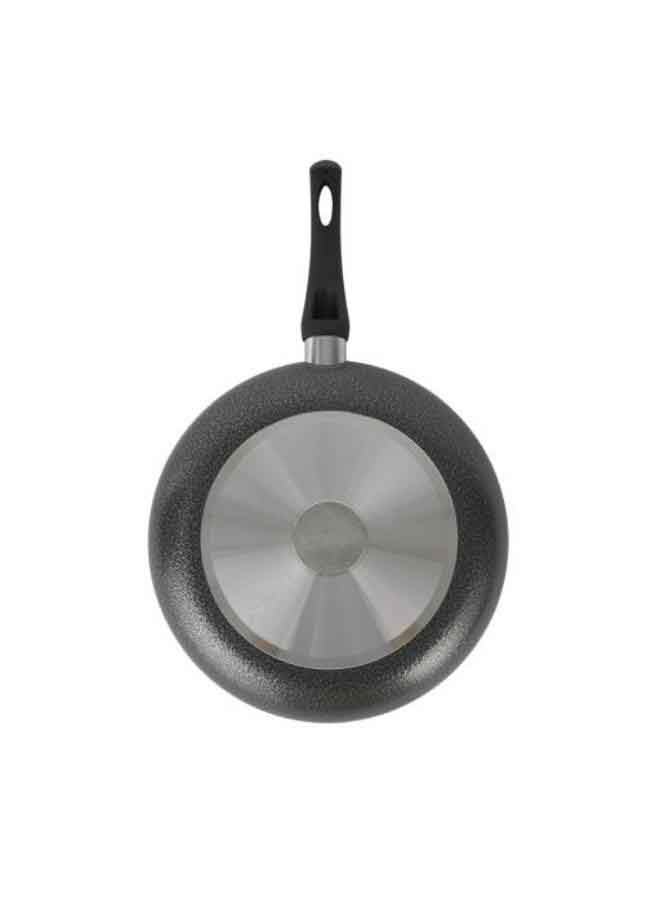 Royalford Aluminum Fry Pan With Tempered Glass Lid, Strong Aluminum Body With Non-Stick Coating And Bakelite Handle| Compatible With Hot Plate, Halogen, Ceramic And Gas Stovetops Grey 26 CMcm - Image 4