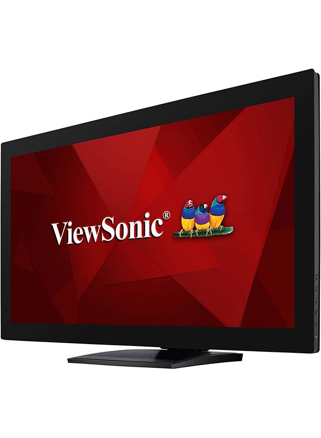 TD2760 27 Inch 1080p 10-Point Multi Touch Screen Monitor with Advanced Ergonomics RS232 HDMI and DisplayPort Black