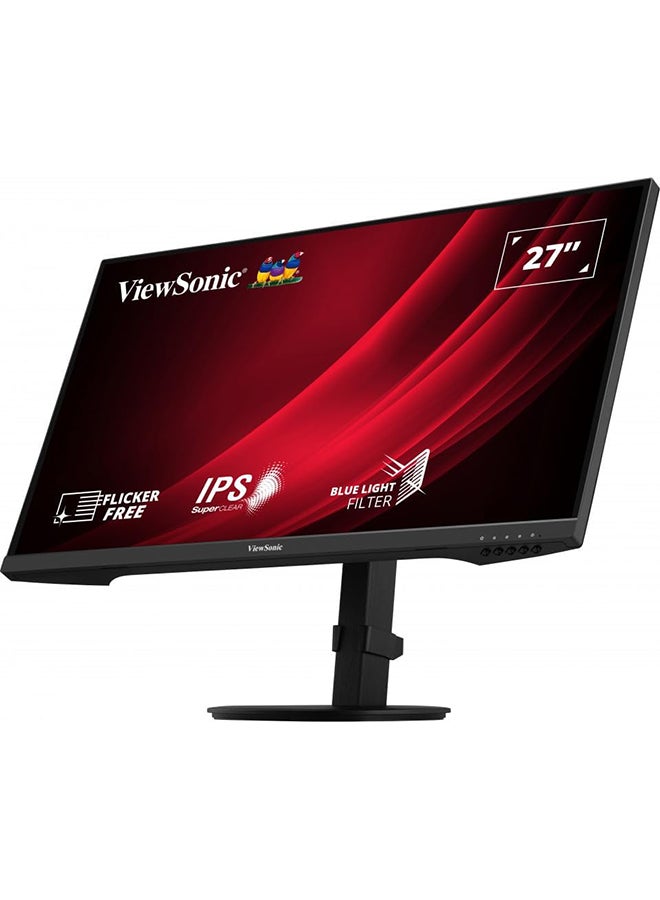 ViewSonic VG2709-2K-MHDU 27” QHD Monitor with Dual Speakers Black  - Image 3