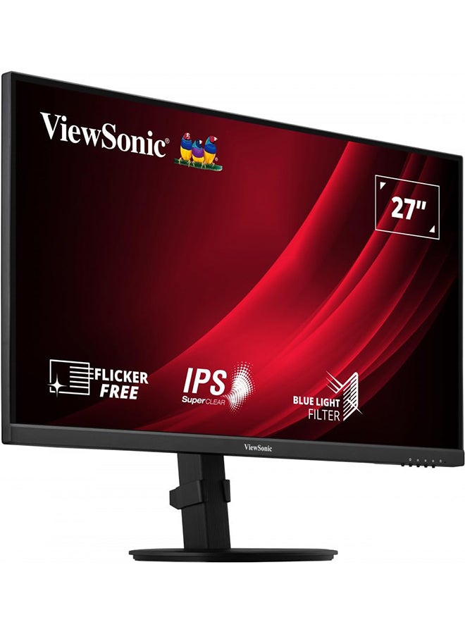ViewSonic VG2709-2K-MHDU 27” QHD Monitor with Dual Speakers Black  - Image 4