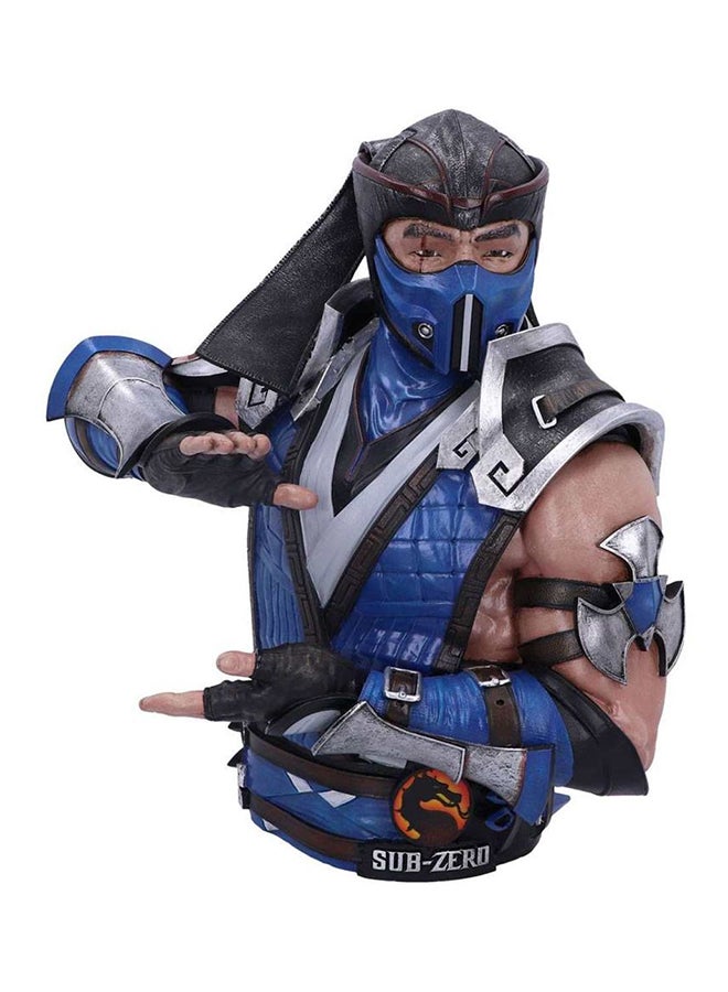 Nemesis Now - Nemesis Now Officially Licensed Mortal Kombat Sub-Zero Bust, Blue, 29cm, Resin - Image 1