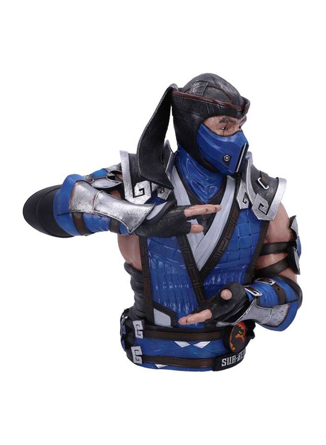 Nemesis Now - Nemesis Now Officially Licensed Mortal Kombat Sub-Zero Bust, Blue, 29cm, Resin - Image 1