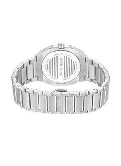 CERRUTI 1881 Men's Cerruti 1881 Leadi Analog White Watch Sapphire Coated Curve Glass And Stainless Steel Bracelet 42mm Water Resistant 5 ATM - CIWGH0042601  - Image 3