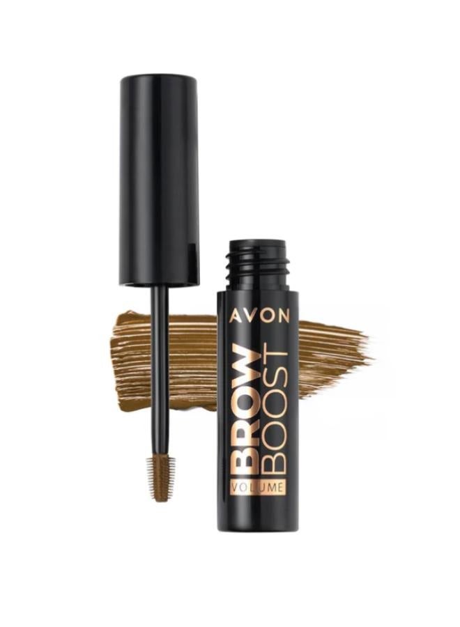 AVON AVON BROW BOOST VOLUMISING WEIGHTLESS BROW GEL - LIGHT BROWN Light brown 