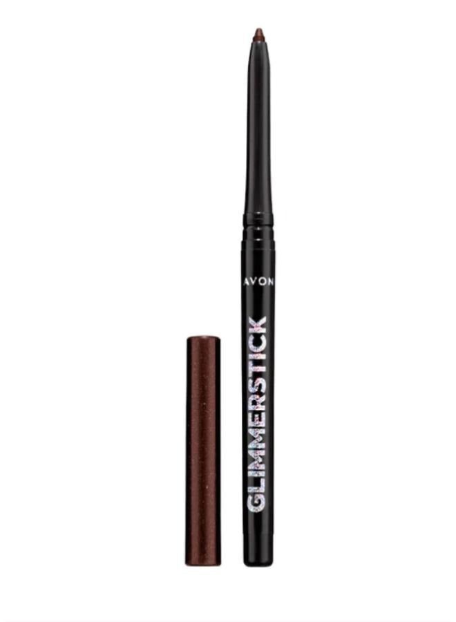 AVON GLIMMERSTICK RETRACTABLE DIAMONDS EYELINER – Black Bioux 