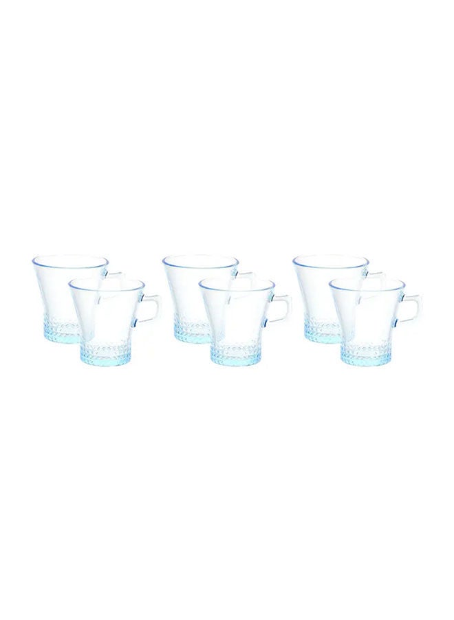 Pasabahce - 6 Pieces Kuvars Mug Turquoise - Image 1