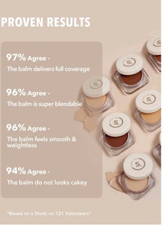 SHEGLAM Full Coverage Foundation Balm-Shell Beige  - Image 4