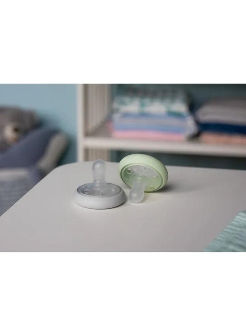 تومي تيبي مصاصة مشابهة للثدي من كلوزر تو ناتشر - عبوة من 2 - 6-18 شهر - Image 4