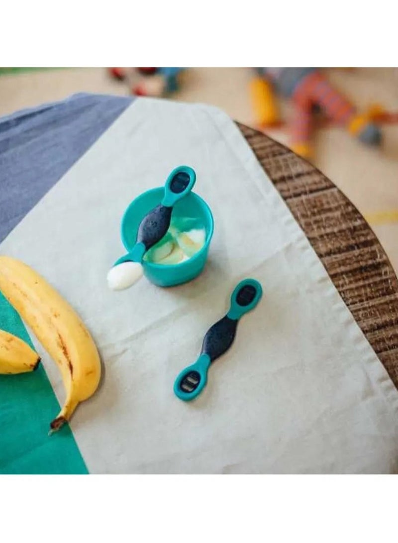 Smushee First Self-Feeding Weaning Spoons - Pack Of 2