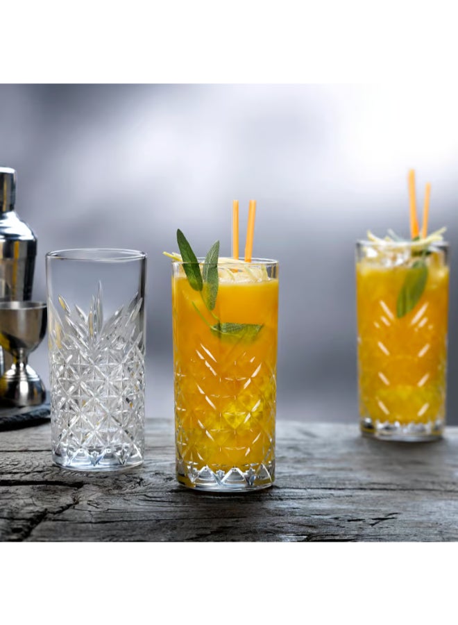 Pasabahce 4 Pieces Timeless - Long Drink & Cocktail Set 295 ML Clear 295 ML  - Image 3