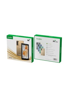 modio M792 7 Inch High Definition Display 5G Tablet, 6Gb Ram 256Gb Gold  - Image 3