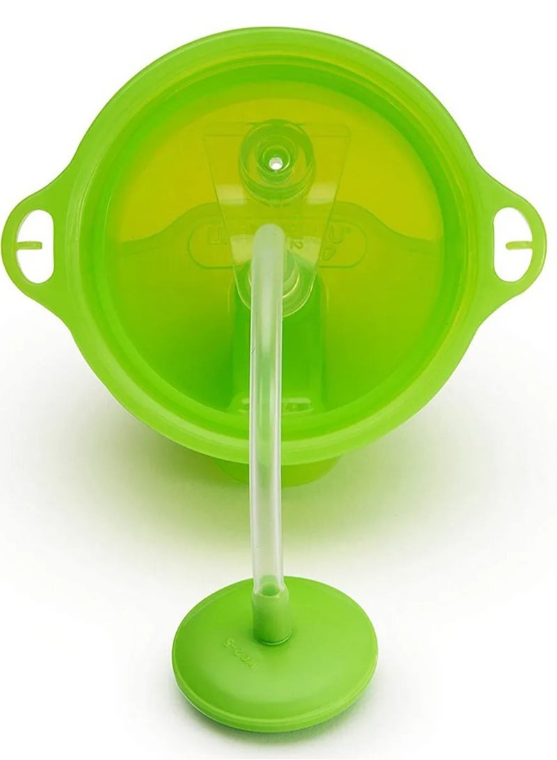 Munchkin - Tip And Sip Weighted Straw Cup 296 ML Green - Image 1