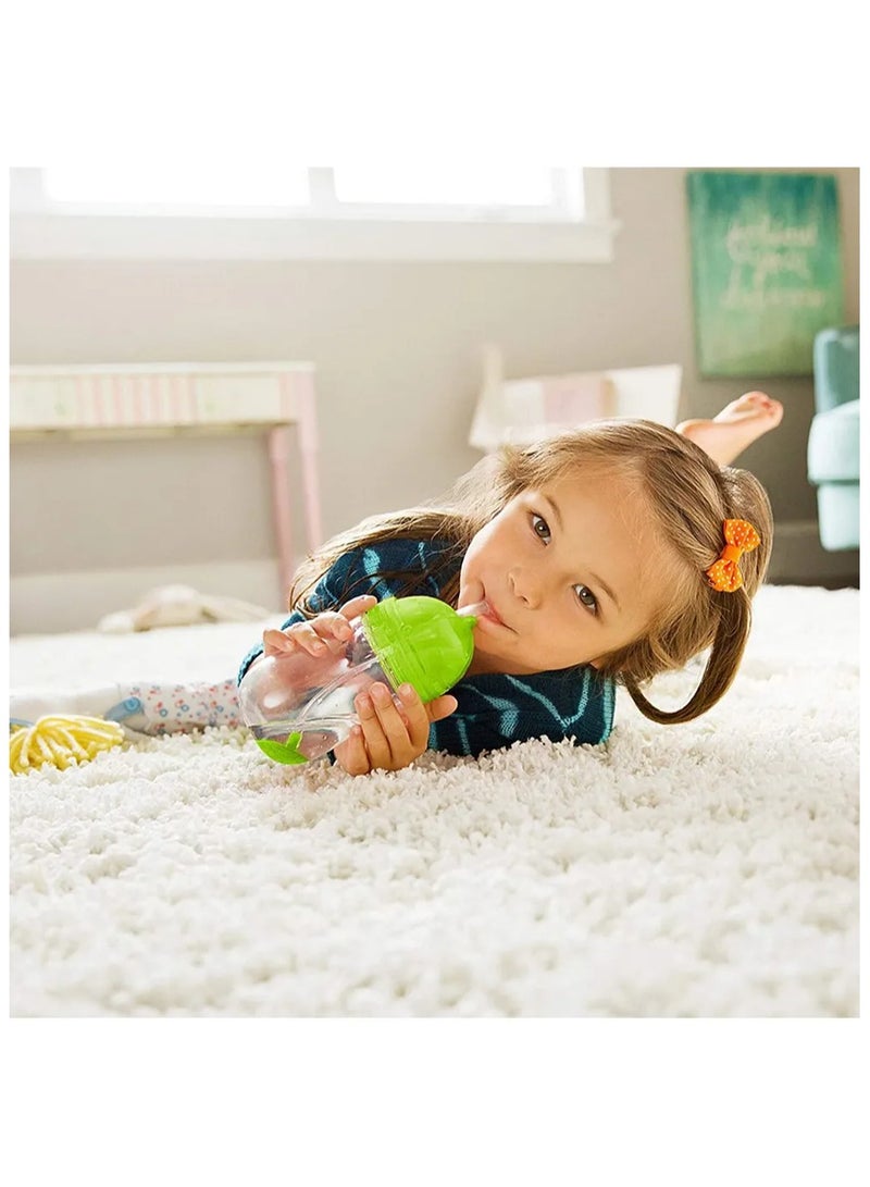 Munchkin - Tip And Sip Weighted Straw Cup 296 ML Green - Image 1