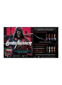 Ghostrunner - PlayStation 5 (PS5) - pnsku/N70049763V/45/_/1709230645/6a4838ad-d8fd-4908-bdc2-1bcfd7467b22