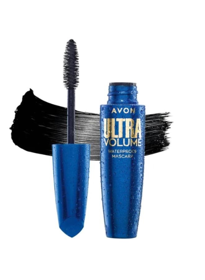 AVON - ULTRA VOLUME WATERPROOF MASCARA - Blackest Black - Image 1