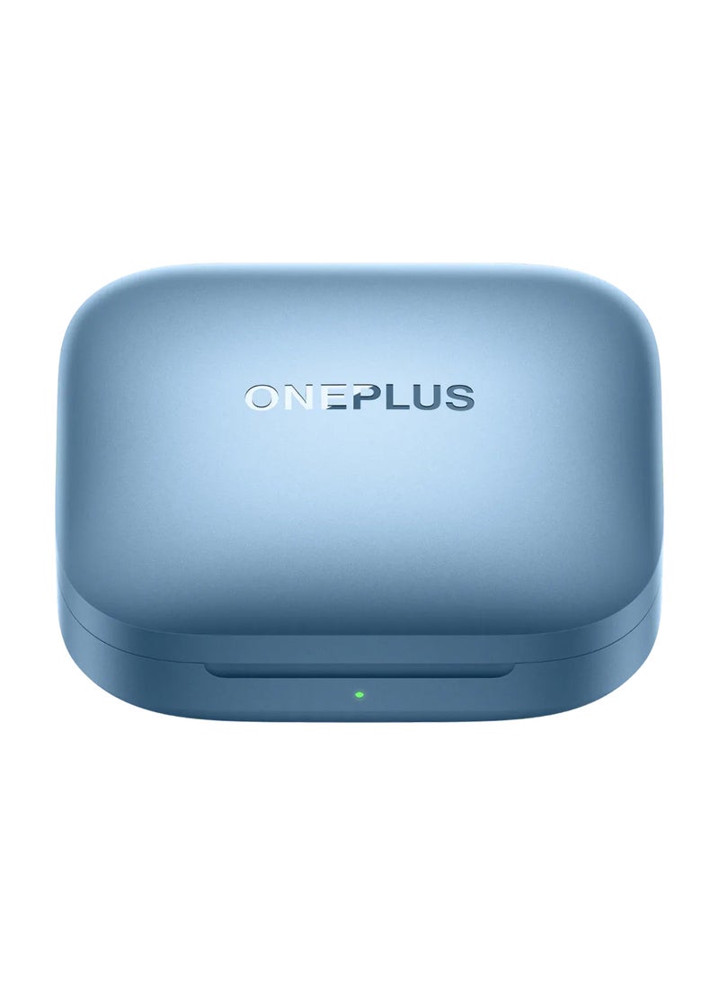 OnePlus Buds 3, Deep Bass, ANC, Immersive Sound, Up To 44 Hour Playtime With Charging Case, Bluetooth 5.3 Splendid Blue - Image 1