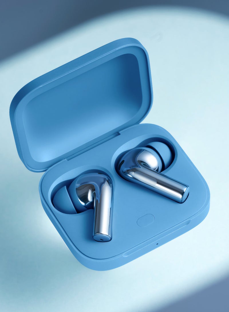 OnePlus Buds 3, Deep Bass, ANC, Immersive Sound, Up To 44 Hour Playtime With Charging Case, Bluetooth 5.3 Splendid Blue - Image 4