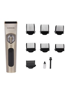 Olsenmark Professional Hair and Beard Trimmer OMTR4102, Waterproof IPX6 LED Display Gold  - Image 1