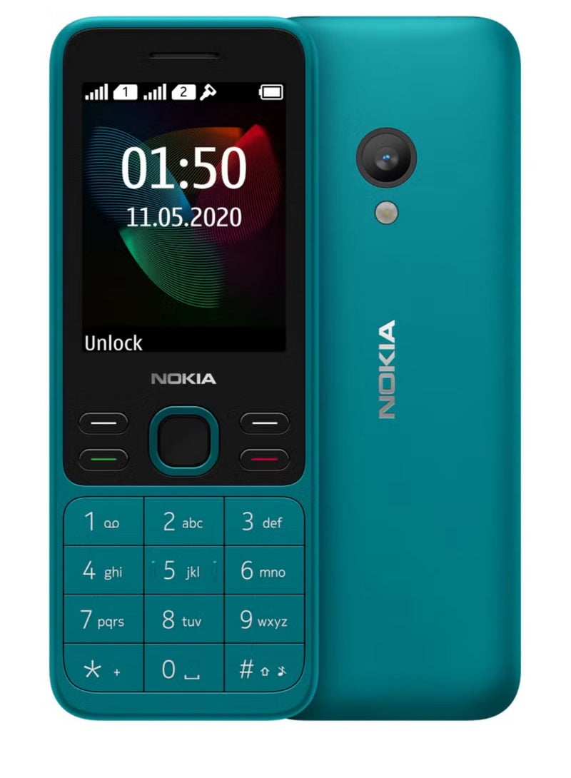 NOKIA 150 Dual SIM 32MB 4G - Cyan - Image 1