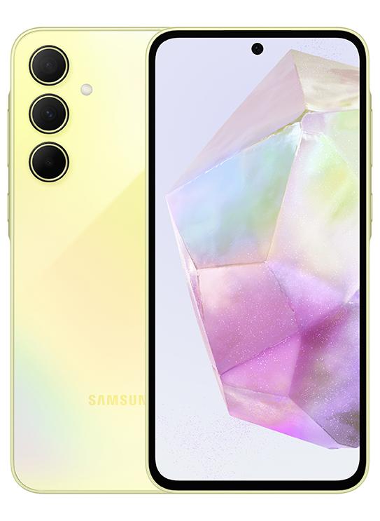 Samsung Galaxy A35 Dual SIM Awesome Lemon 8GB RAM 128GB 5G - Middle East Version - Image 1