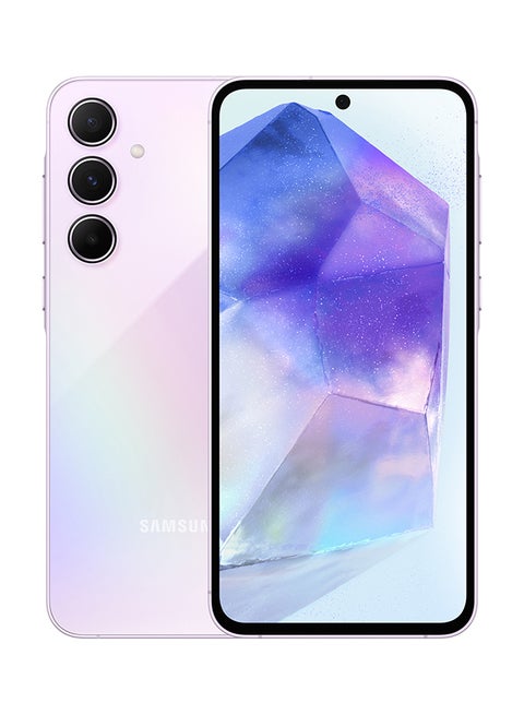 Galaxy A55 Dual SIM Awesome Lilac 8GB RAM 256GB 5G - Middle East Version