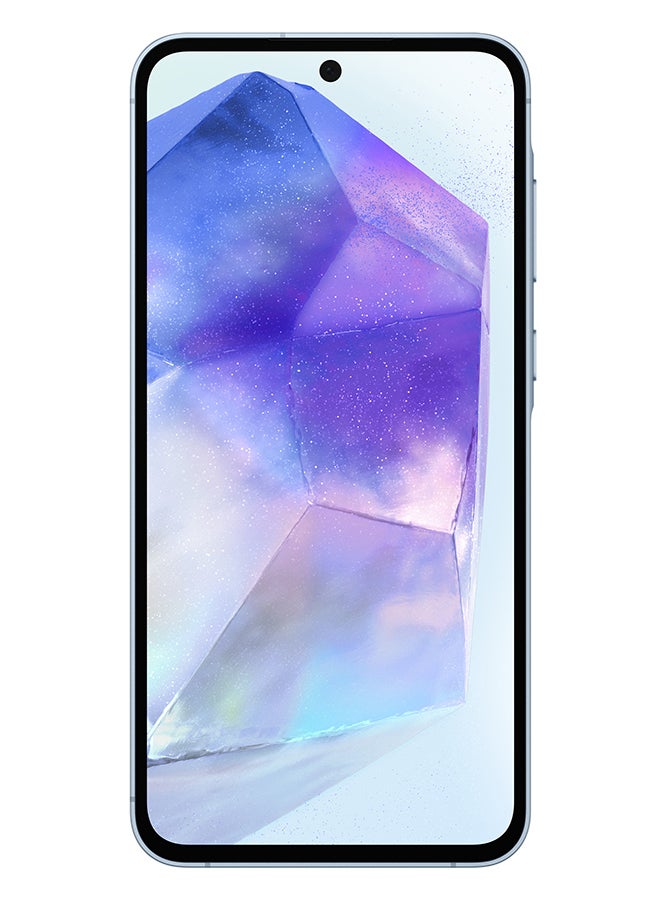 هاتف Galaxy A55 ثنائي الشريحة بلون أزرق ثلجي رائع وذاكرة وصول عشوائي (RAM) سعة 8 جيجابايت وذاكرة تخزين داخلية 128 جيجابايت يدعم تقنية 5G - إصدار الشرق الأوسط - pnsku/N70049906V/45/_/1709736887/2d62c2cb-0902-442a-a63c-8480c93d7560