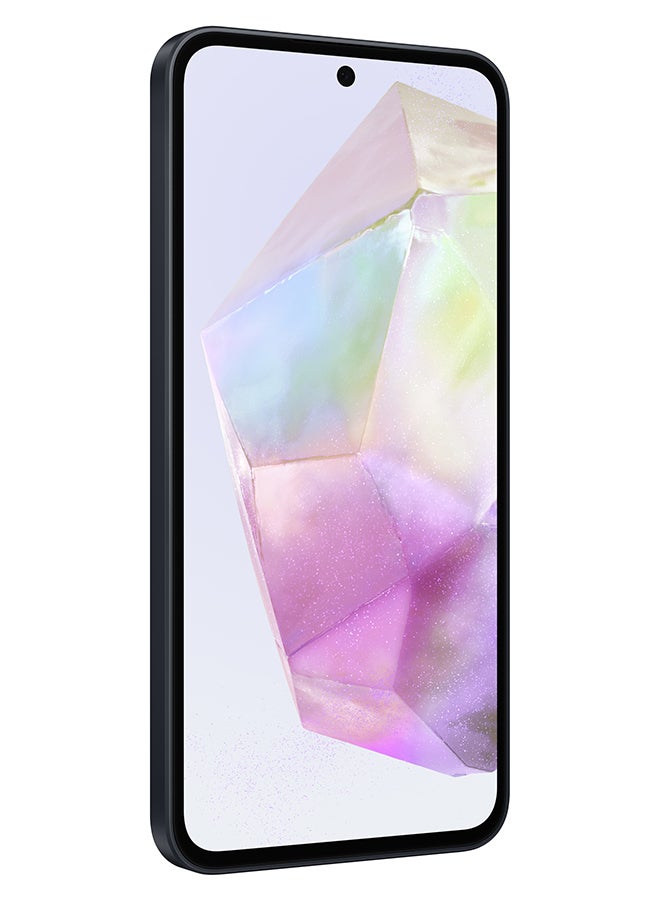 سامسونج هاتف Galaxy A35 ثنائي الشريحة، لون كحلي رائع، ذاكرة وصول عشوائي (RAM) سعة 8 جيجابايت، وذاكرة تخزين داخلية 256 جيجابايت، يدعم تقنية 5G - إصدار الشرق الأوسط - Image 3