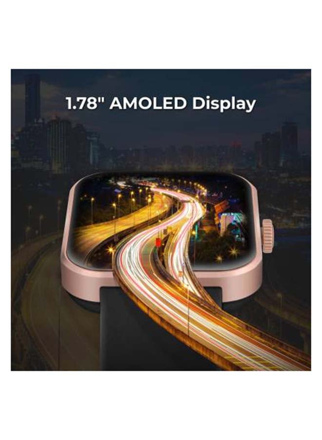 TITAN Talk S Smart Watch 1.78 Inch Amoled Display Black  - Image 2