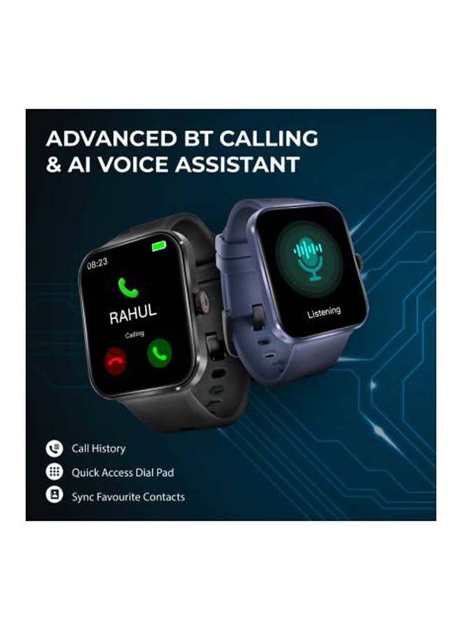 TITAN Talk S Smart Watch 1.78 Inch Amoled Display Black  - Image 3