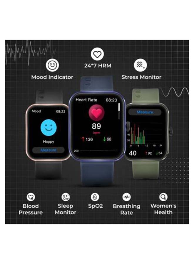Talk S Smart Watch 1.78 Inch Amoled Display Blue
