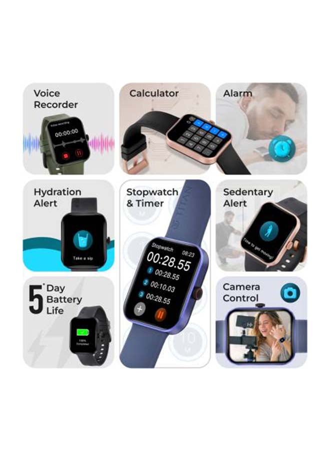Talk S Smart Watch 1.78 Inch Amoled Display Blue