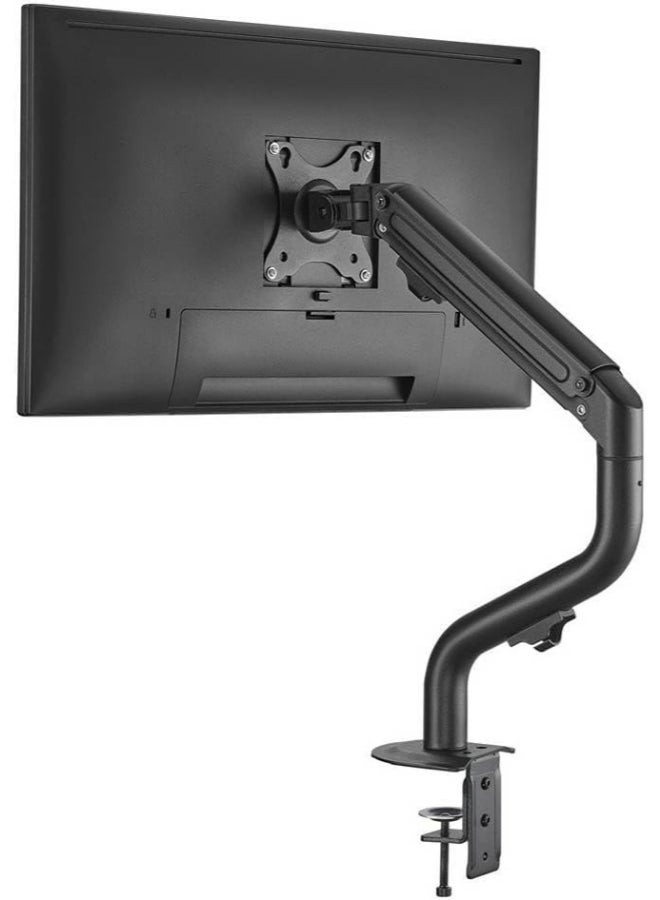 TWISTED MINDS - Twisted Minds TM-71-C06 - 17-32" Single Monitor Arm with Mechanical Shock Absorber Black - Image 1